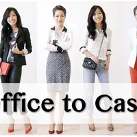 Padu padan busana kantor untuk tubuh pendek. (wendy's lookbook)