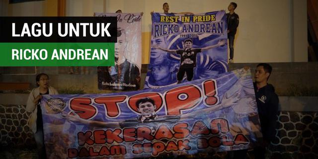 VIDEO: Ini Lagu dari Bobotoh Persib untuk Ricko Andrean