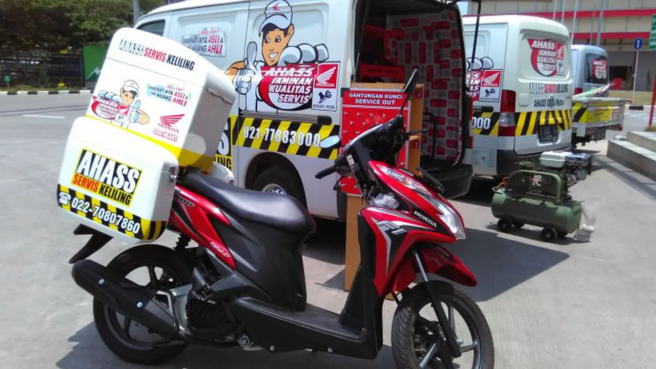 Jemput Bola, Honda Hadirkan Motor dan Mobil Servis Keliling