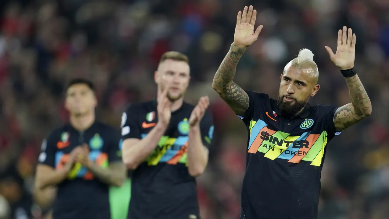 Foto: Taklukkan Liverpool, Inter Milan Tetap Gagal Lolos ke Perempat Final Liga Champions