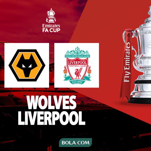 Piala FA - Wolves Vs Liverpool