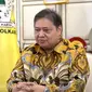 Airlangga Hartarto menyampaikan Pidato Resmi Pengunduran Diri sebagai Ketua Umum Partai Golkar. (Istimewa)