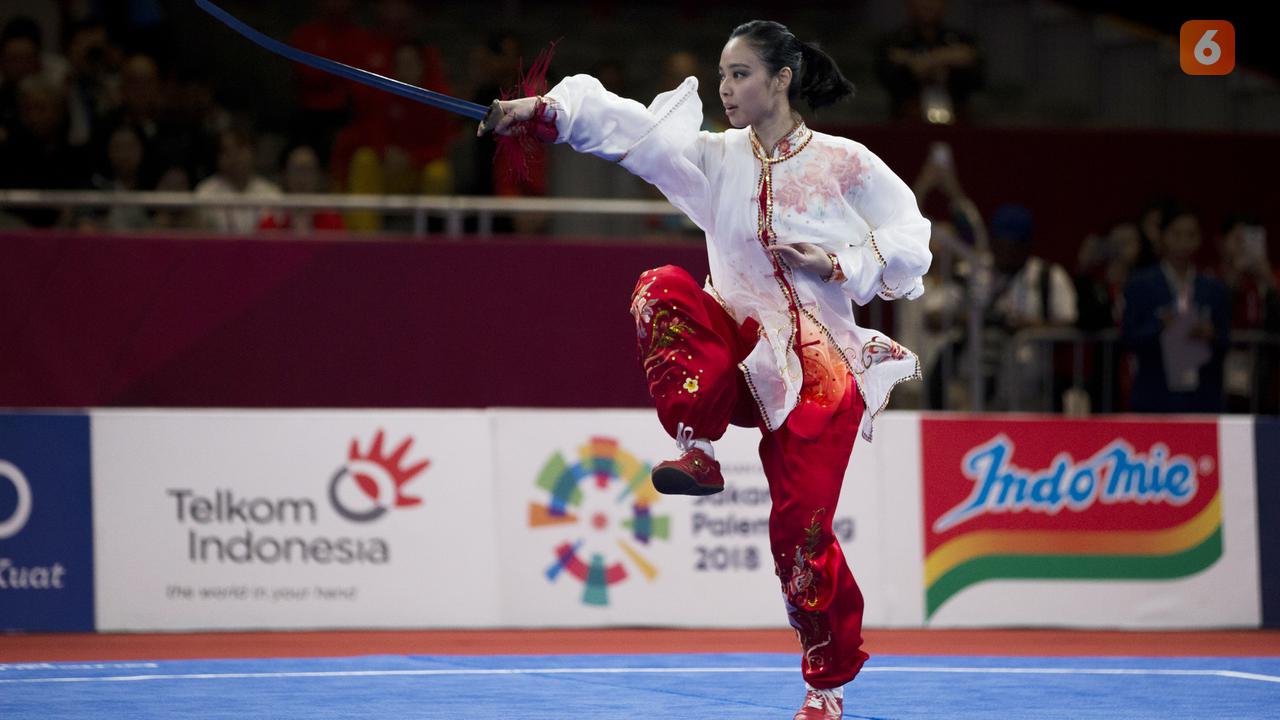 Wushu Putri Indonesia : Lindswell Kwok