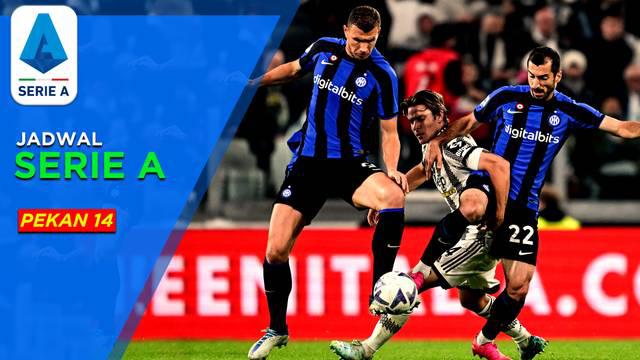 Berita Motiongrafis tentang Jadwal Lengkap Liga Italia Pekan 14, Akan Tersaji Laga Inter Milan Kontra Bologna dan Pertandingan Lainnya.