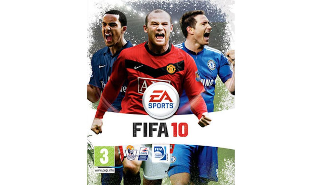 2010 - Wayne Rooney, Theo Walcott dan Franck Lampard. (EA Sports)
