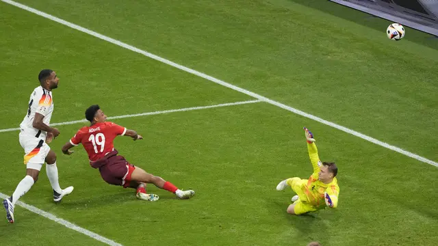 Euro 2024 Swiss vs Jerman