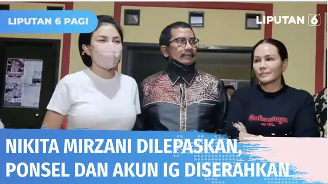 Sekitar pukul 21.50, Jumat (22/07) malam, tersangka Nikita Mirzani dilepaskan penyidik Polres Serang. Penyidik memutuskan untuk tidak menahan tersangka, karena selama pemeriksaan, ia dinyatakan kooperatif.