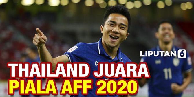 VIDEO: Indonesia Kalah Agregat 2-6, Thailand Juara Piala AFF 2020