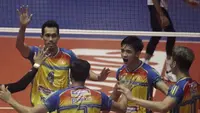 Indomaret Sidioarjo akan menghadapi BIN Samator Surabaya pada laga pembuka babak final four Livoli Divisi Utama 2022 di GOR Kimageti, Magetan, Jawa Timur, Jumat, 4 November. (foto: PBVSI)