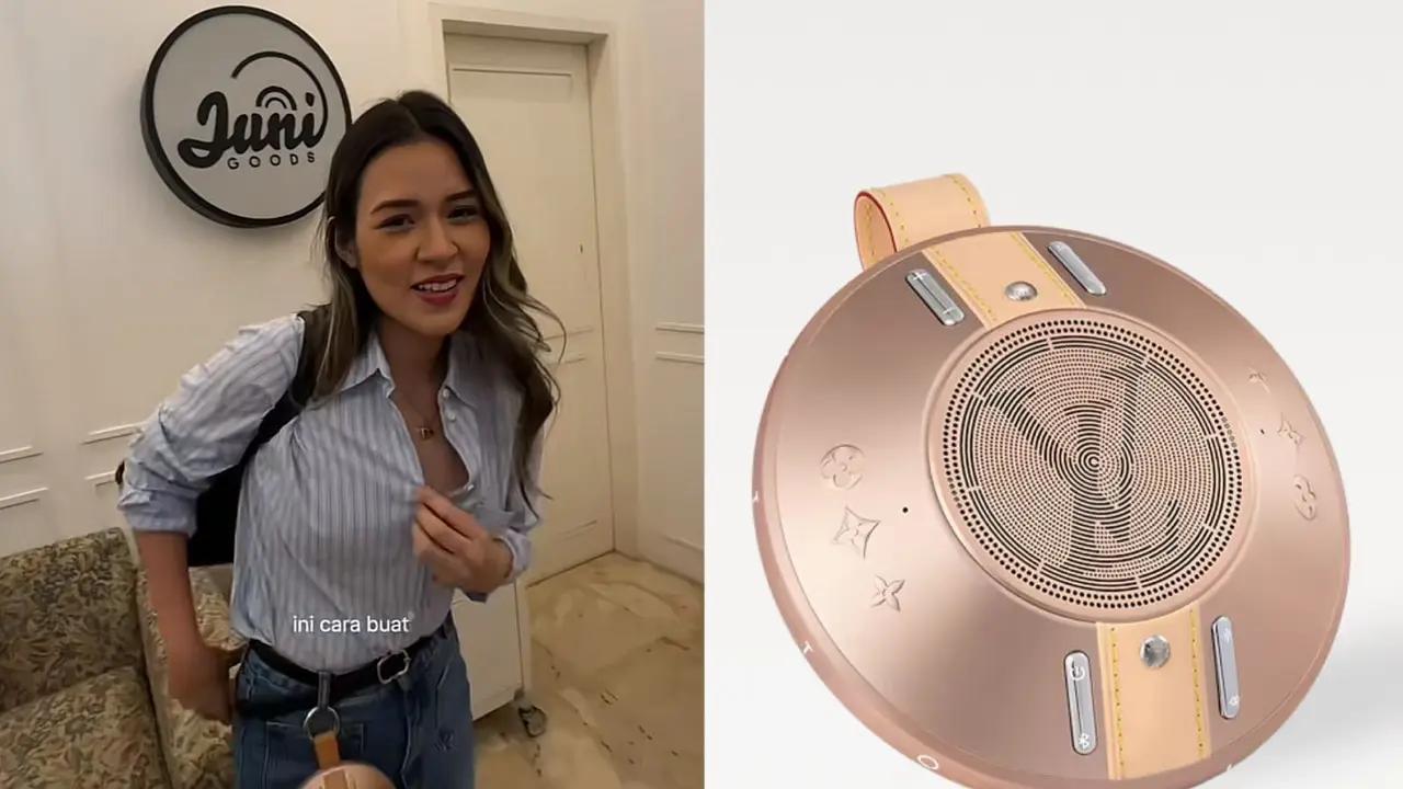 Sambil Promosi Single Terbaru Raisa Pamer Speaker Mahal Louis Vuitton, Berapa Harganya?