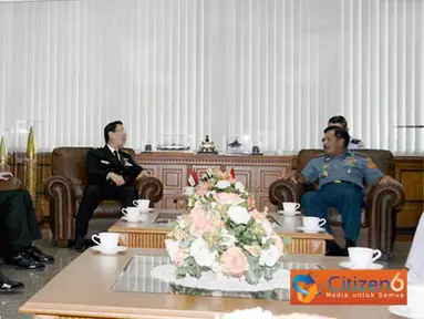 Kasal Singapura Berpamitan ke Panglima TNI