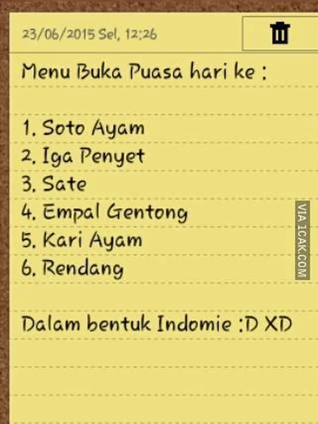 6 Meme Buka Puasa di Bulan Ramadhan Ini Bikin Senyum Tipis