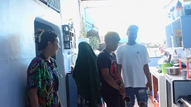 Dapur Sederhana Rumah Arie Kriting di Bau Bau