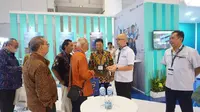 Sea Indonesia, pameran maritim internasional yang diselenggarakan di Jakarta International Expo, Kemayoran, Jakarta Pusat. Holding BUMN Jasa Survey PT Biro Klasifikasi Indonesia (Persero) turut serta dalam pameran ini. (Dok Biro Klasifikasi)