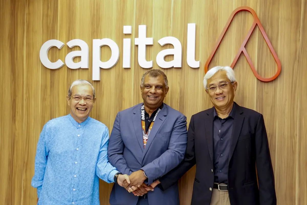 Capital A Umumkan Kontrak Baru Tony Fernandes sebagai CEO