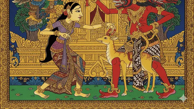 Cerita wayang Ramayana by Gemini