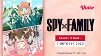 Anime SPY x FAMILY Season 2 Tayang di Vidio, Berikut Sinopsis dan Link Nontonnya!