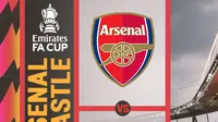 Piala FA - Arsenal Vs Newcastle United (Bola.com/Adreanus Titus)