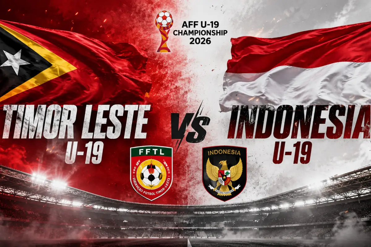 Ilustrasi Timnas Timor Leste U-19 vs Timnas Indonesia U-19