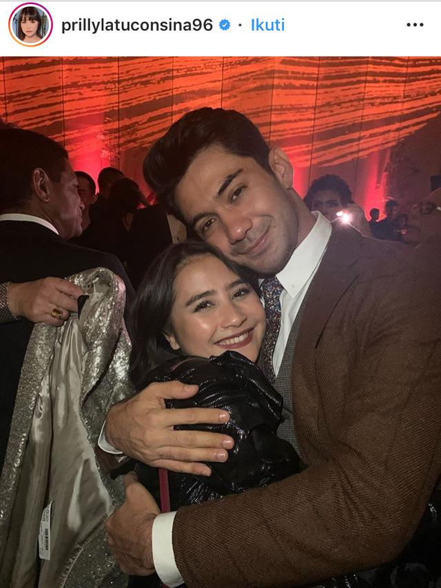 Prilly Latuconsina dan Reza Rahadian.