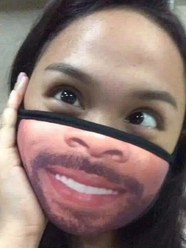masker lucu
