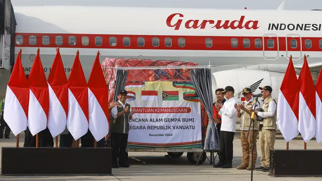 Bantuan untuk korban gempa Vanuatu. (Dok Sehat Negeriku)