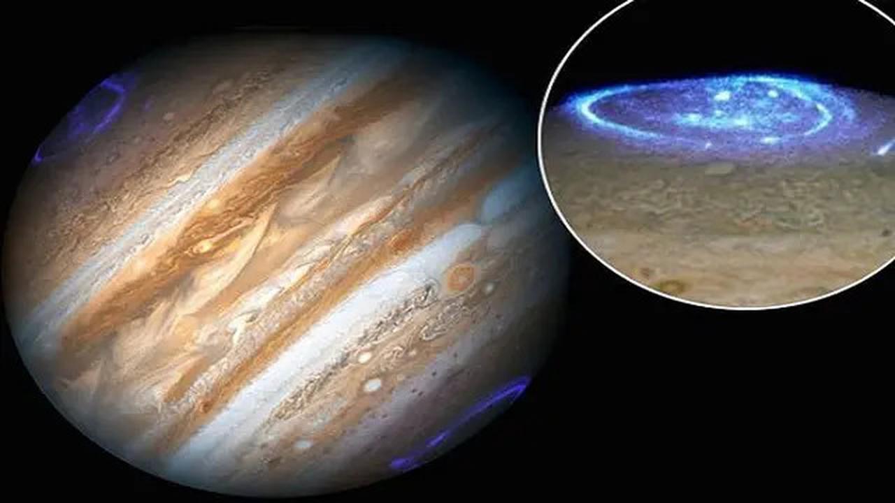 Warna-warni Aurora Jupiter Lebih Menarik daripada di Bumi
