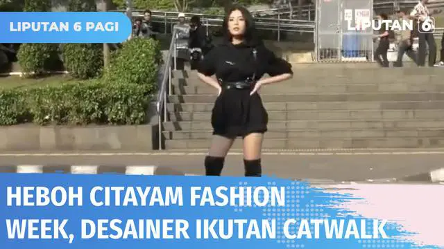 Anak gaul ‘SCBD’ gak ada matinya. Kamis (21/07) siang mereka kembali menggelar fashion show di salah satu jalan di Dukuh Atas, Jakarta Pusat. Nggak mau kalah, Tamara Dai, seorang fashion desainer ikut catwalk dengan busana rancangannya.