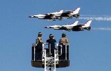 FOTO: Aksi Thunderbirds AU AS Hibur Penonton di Langit Maryland