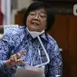 Menteri Lingkungan Hidup dan Kehutanan Siti Nurbaya Bakar (Liputan6.com/Helmi Fithriansyah)