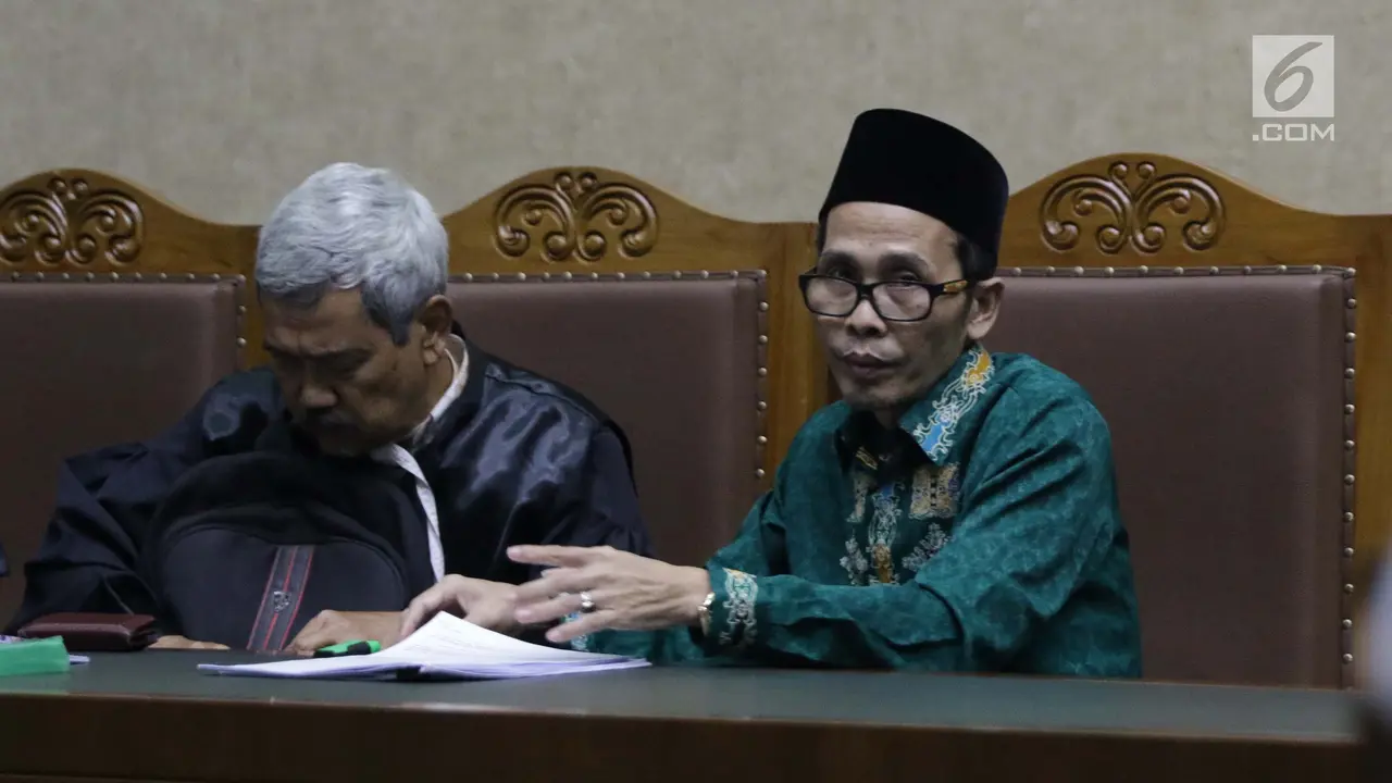 Terdakwa Suap Seleksi Pengisian Jabatan Kemenag