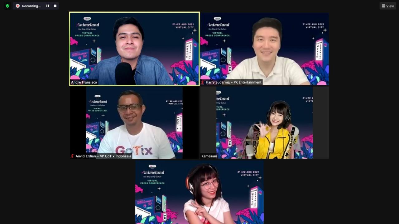 Festival Anime Virtual Terbesar 2021, Animeland