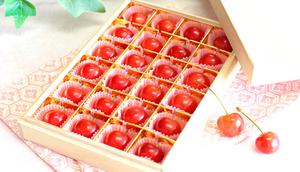 Sekotak buah ceri Sato Nishiki. (dok. web-japan.org)