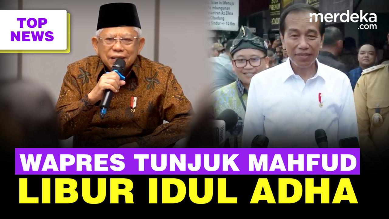TOP NEWS: Wapres Tunjuk Mahfud Urus Kisruh Al Zaytun | Jokowi Tambah Libur IduL Adha