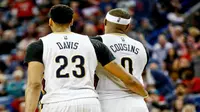 DeMarcus Cousins membukukan 41 poin saat mengalahkan Memphis Grizzlies. (NBA) 