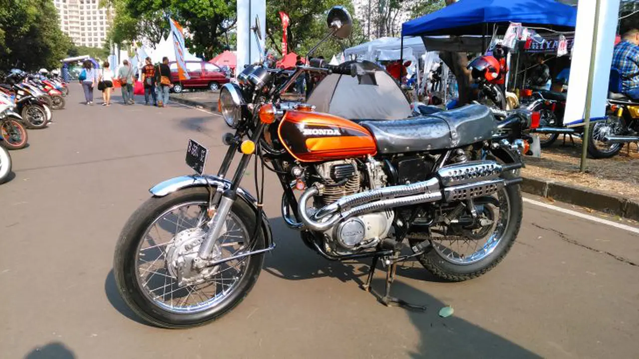 Honda CL360, Cuma ada 1 di Indonesia