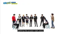 Stray Kids Playing Whisper Challenge on Weekly Idol EP 526 (KOCOWA TV YouTube Channel)