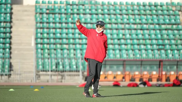 Pelatih Timnas Indonesia U-23, Shin Tae-yong.