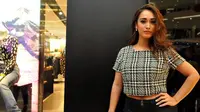 Alexandra Gottardo pamer kebahagiaan saat hamil (Liputan6.com/Panji Diksana)