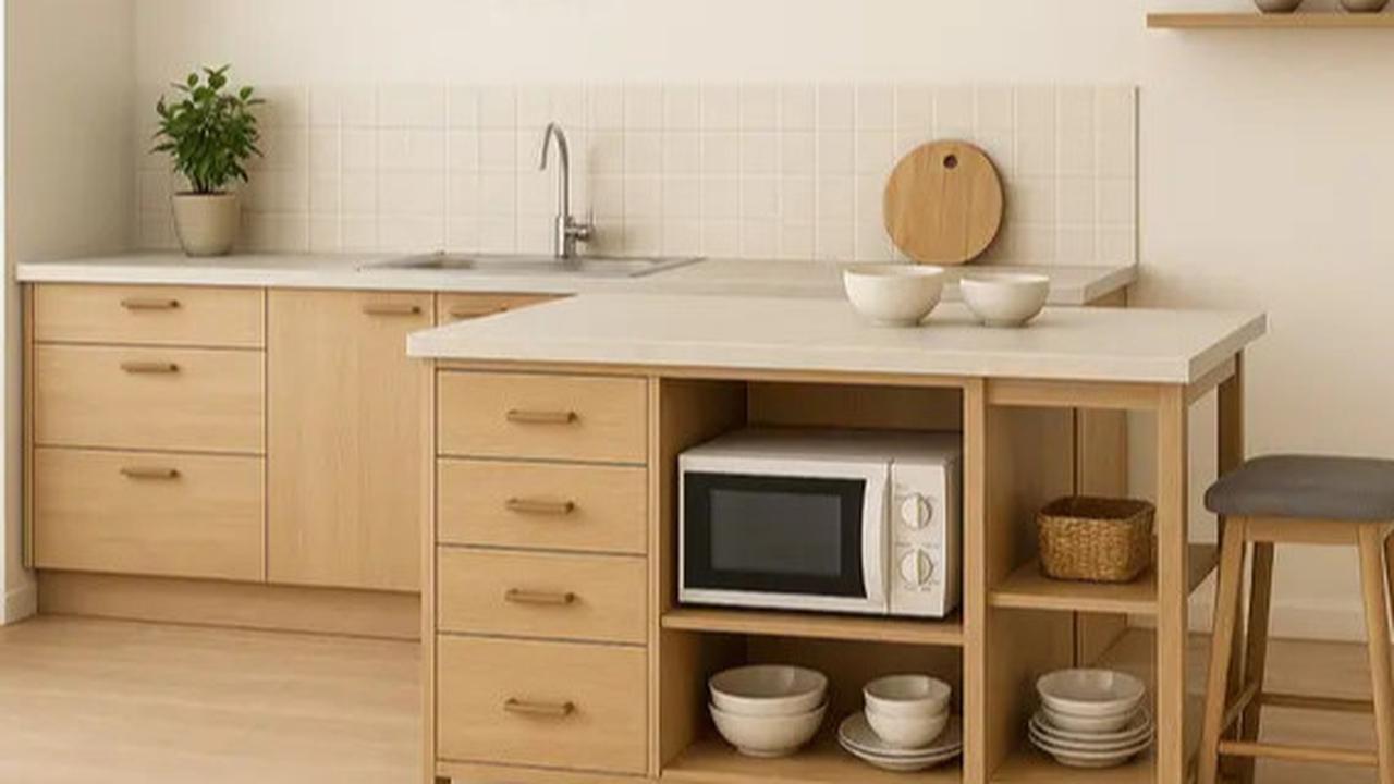 7 Model Kitchen Island untuk Dapur Kecil 2025: Solusi Praktis dan Menarik