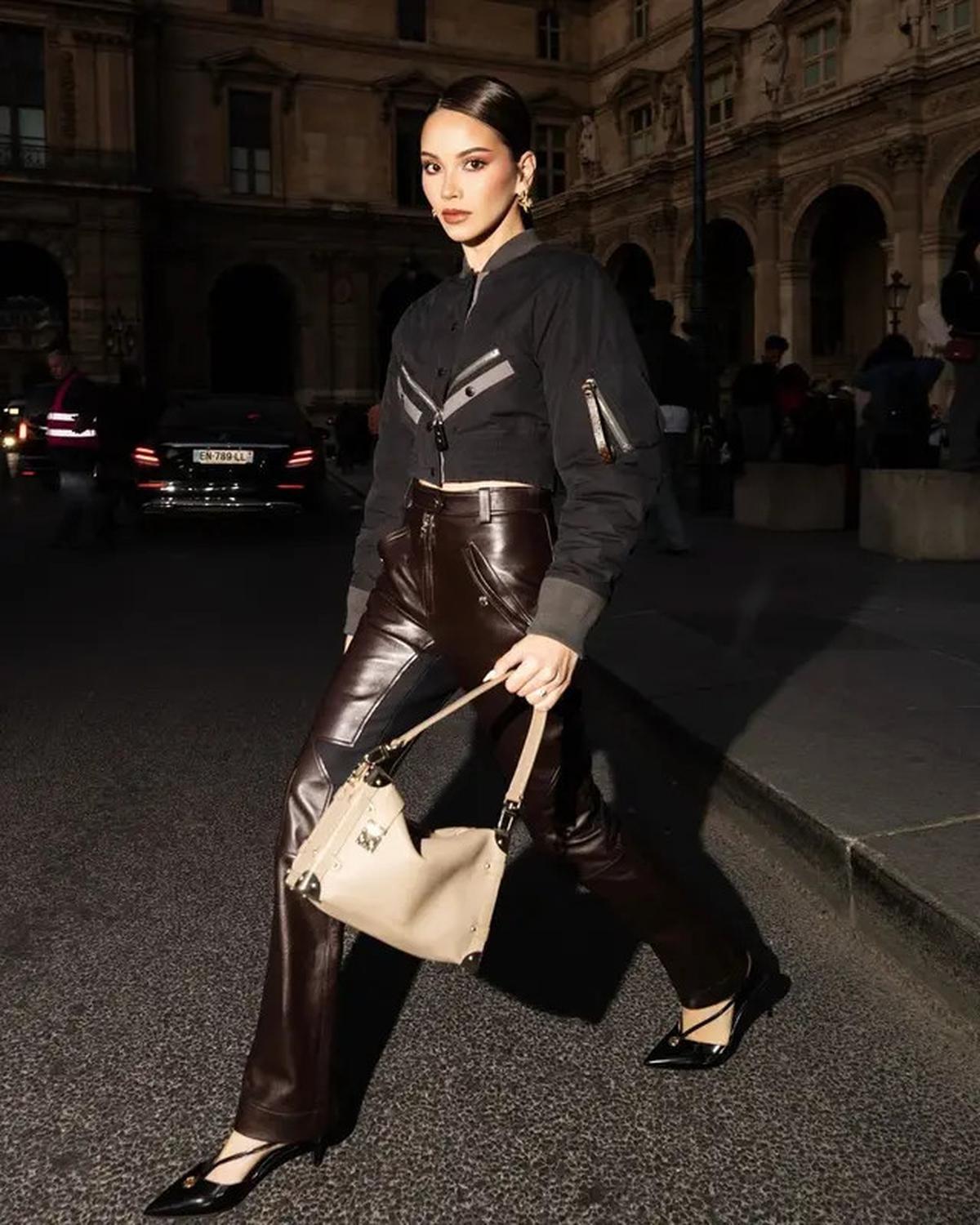 4 Gaya Elegan Alyssa Daguise di Paris Fashion Week 2024, Satu Acara dengan Lisa BLACKPINK