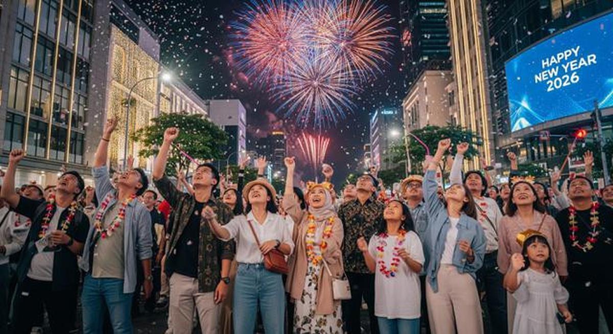 Malam Tahun Baru 2026 Hari Apa? Ini Fakta Penting yang Perlu Diketahui
