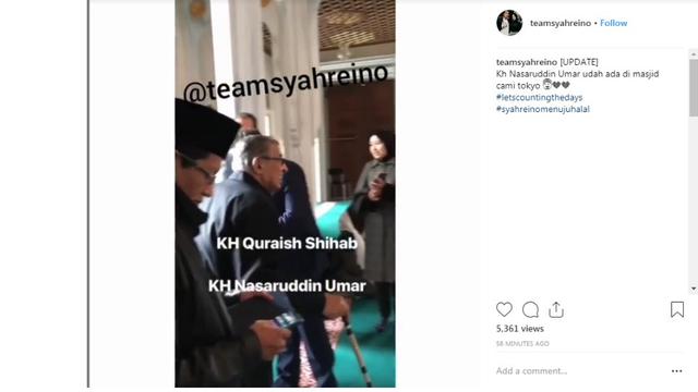 Syahrini (Foto: Instagram/@teamsyahreino)