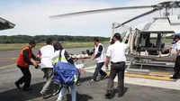 Bandara Soekarno-Hatta memperkenalkan layanan baru yakni Ambulan terbang yaitu penerbangan untuk evakuasi medis menggunakan helikopter yang dioperasikan oleh Whitesky Aviation. (Dok Angkasa Pura II)