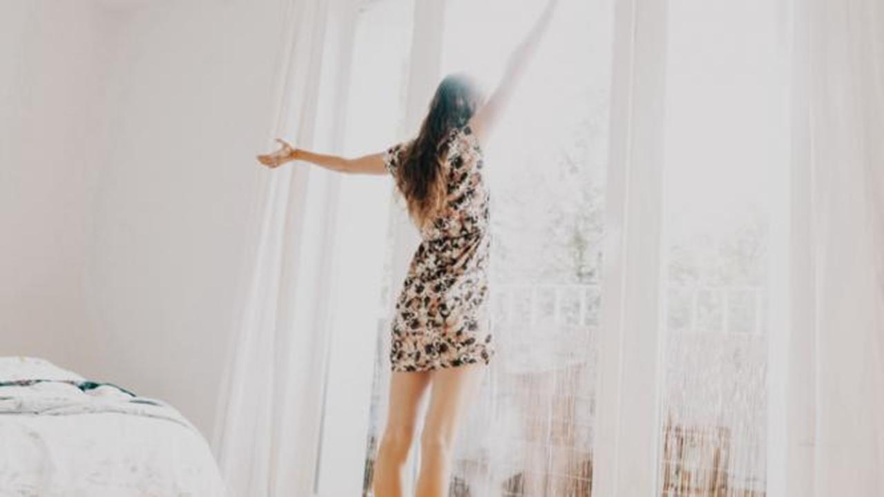 ilustrasi bangun tidur