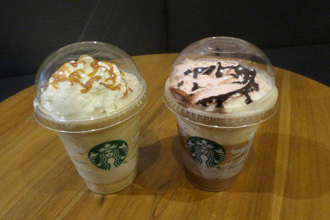 Varian terbaru Starbuck, raspberry truffle mocha dan chestnut latte | foto: copyright vemale/yuni