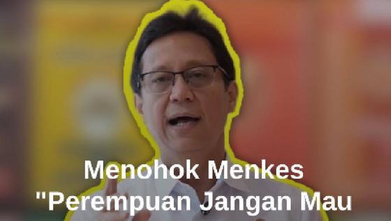 Pesan Menohok Menkes ke Perempuan: Jangan Mau Punya Cowok Perokok, Red Flag!