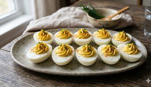 Cara Mengolah Sisa Telur Rebus Paskah (Foto: Gemini AI)