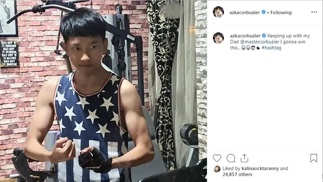 Azka Corbuzier, putra Deddy Corbuzier (Foto: Instagram/@azkacorbuzier)