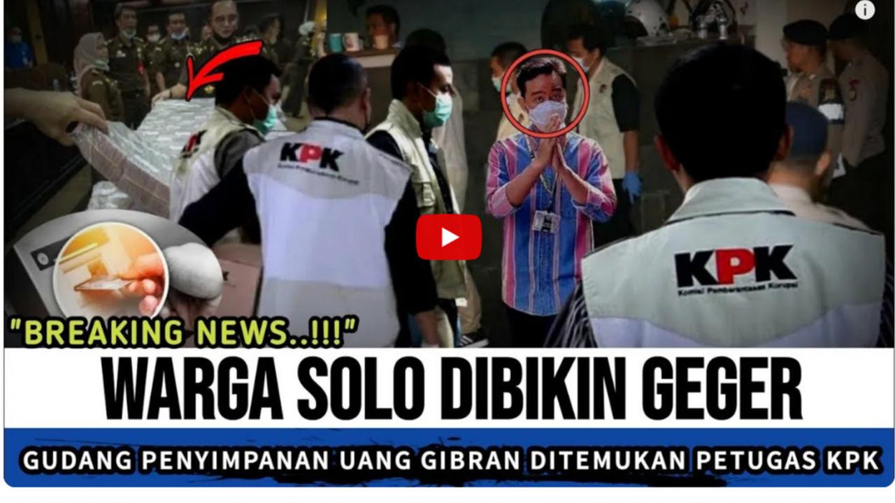 Hoaks KPK Temukan Gudang Penyimpanan Uang Milik Gibran